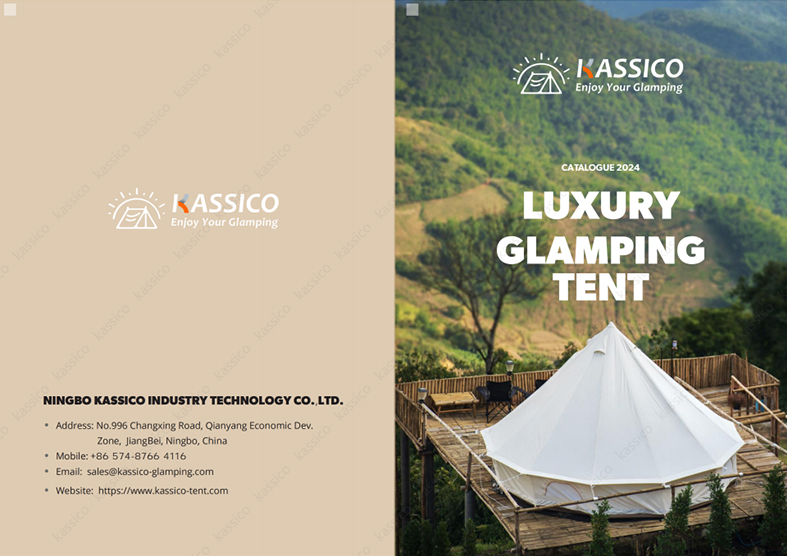 KASSICO Glampingzelt-Katalog 2024