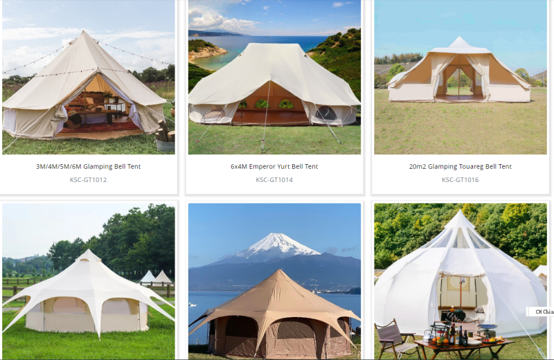 Welche Formen gibt es bei Glampingzelten? Und ihre Vor- und Nachteile