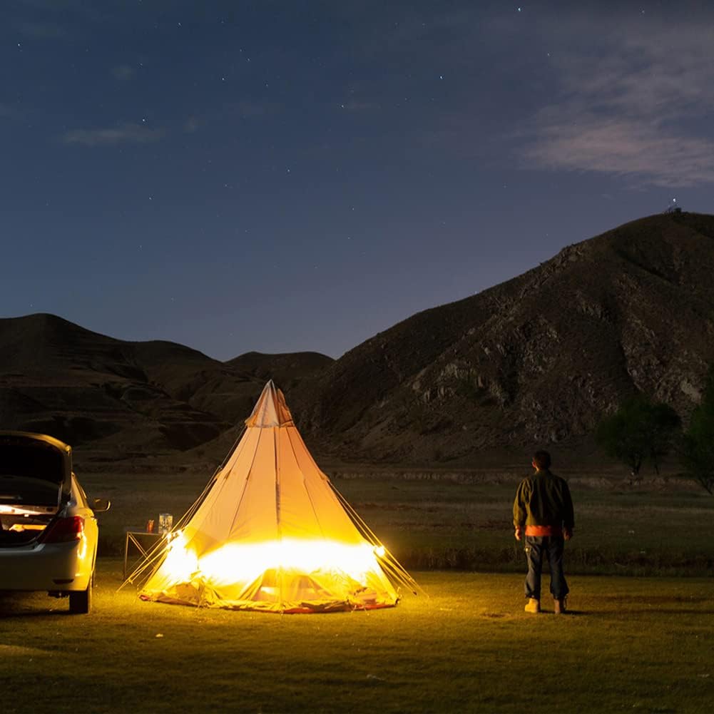 Familiencamping-Tipi-Zelte
