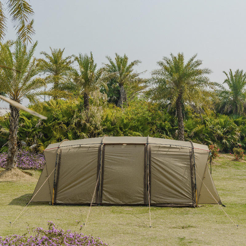 Doppellagiges Luxus-Glamping-Tunnelzelt