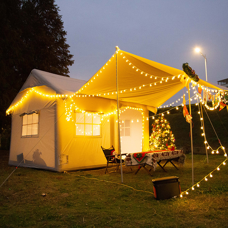 8.4 m² aufblasbares Zelt für Outdoor-Camping im Haustyp