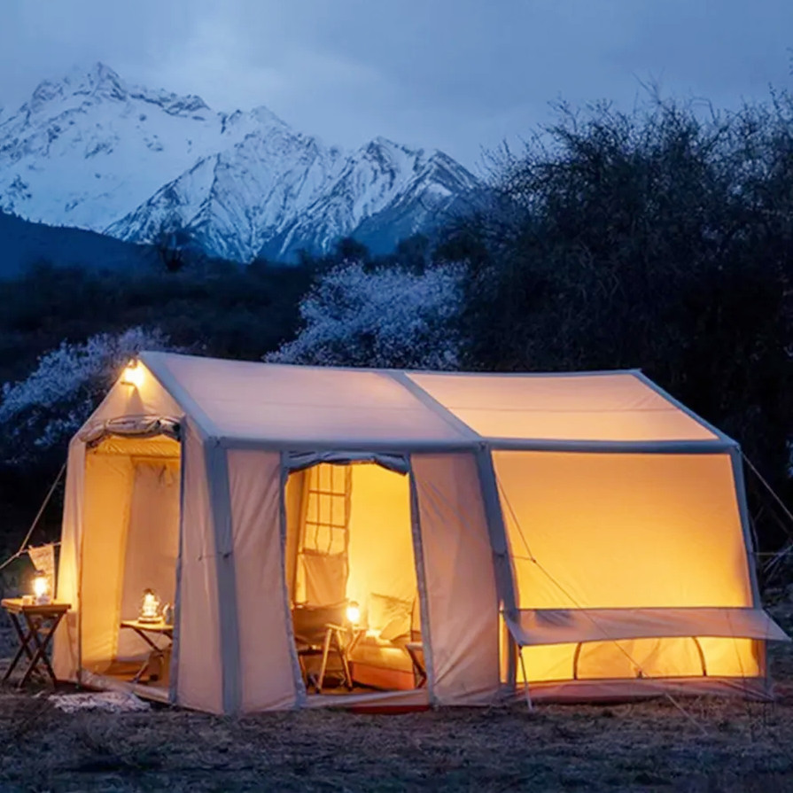 12㎡ Zwei Zimmer Automatisches aufblasbares Campingzelt