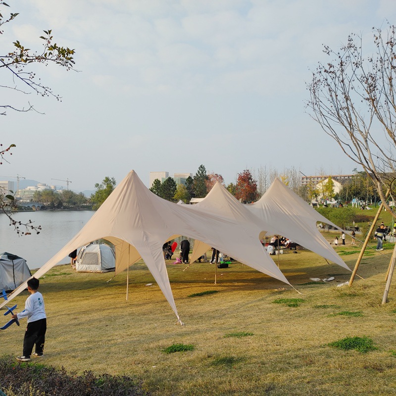 Star Shade-Überdachungszelte für Campingplätze im Freien