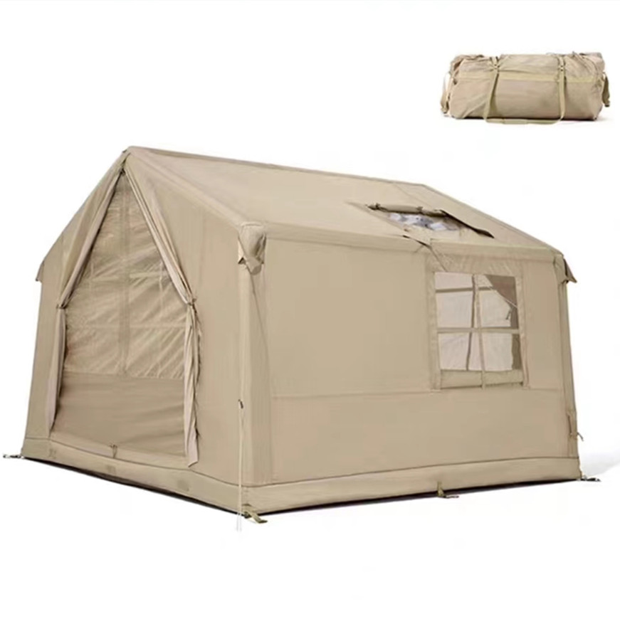 9㎡ dickes automatisches aufblasbares Glamping-Zelt