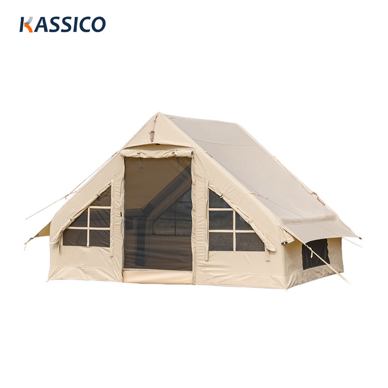 6.3/12㎡ Aufblasbares Campingzelt mit Hausluft