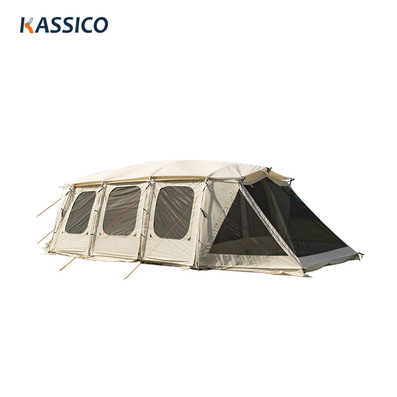 8-15 Personen Familien-Camping-Tunnelzelte