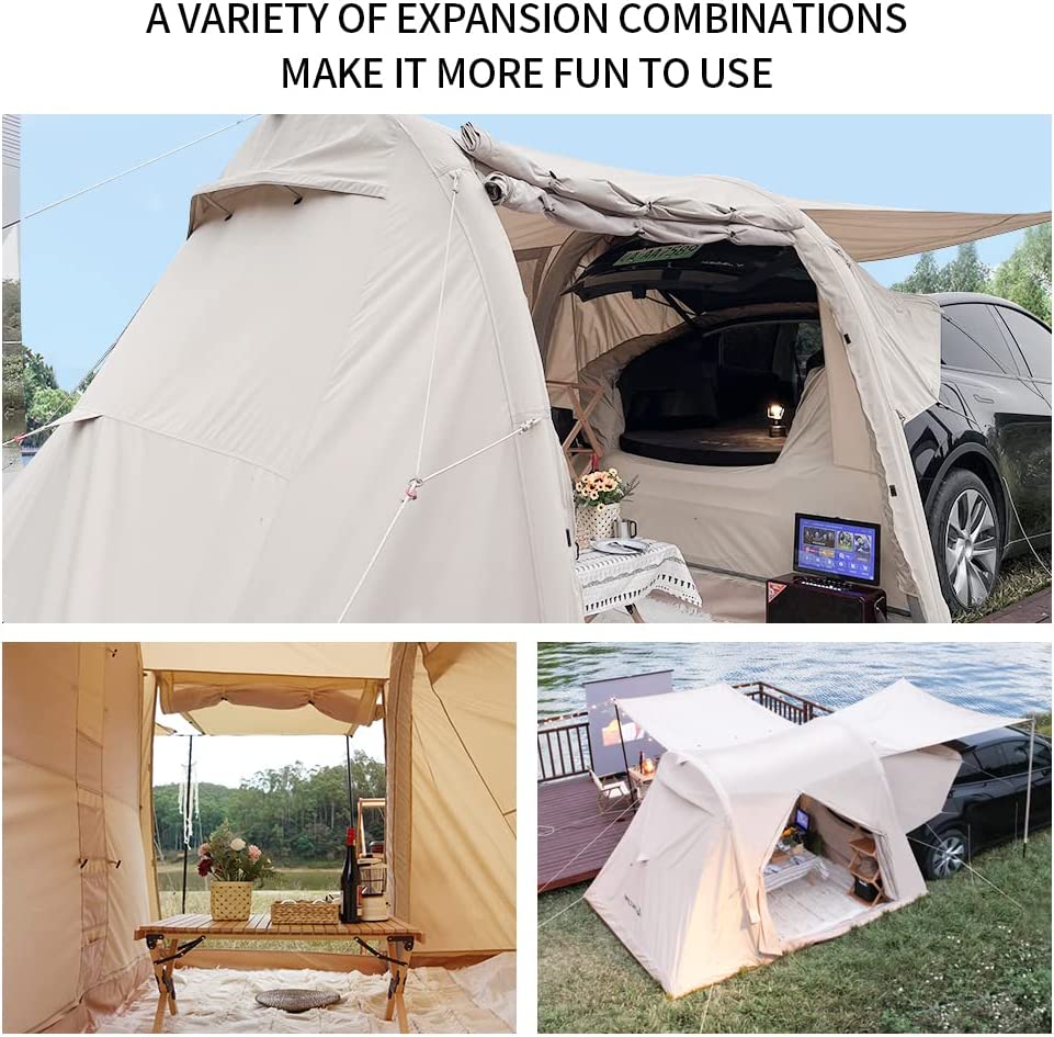 SUV Elektroauto Heck Campingzelte