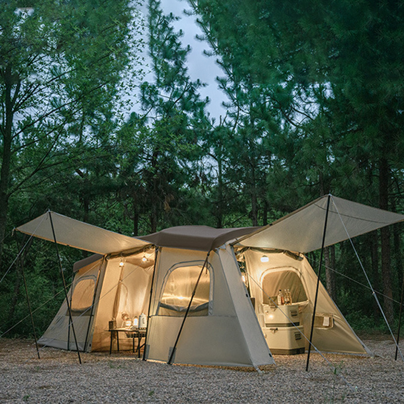 2 Zimmer Cloud Vessel Camping Tunnelzelt