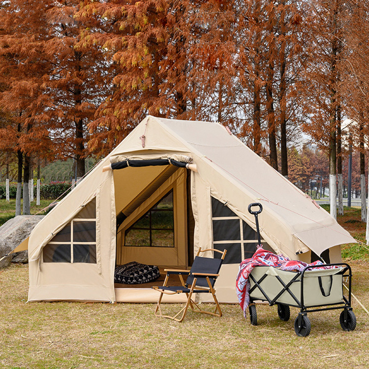 6.3/12㎡ Aufblasbares Campingzelt mit Hausluft