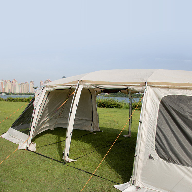 8-15 Personen Familien-Camping-Tunnelzelte
