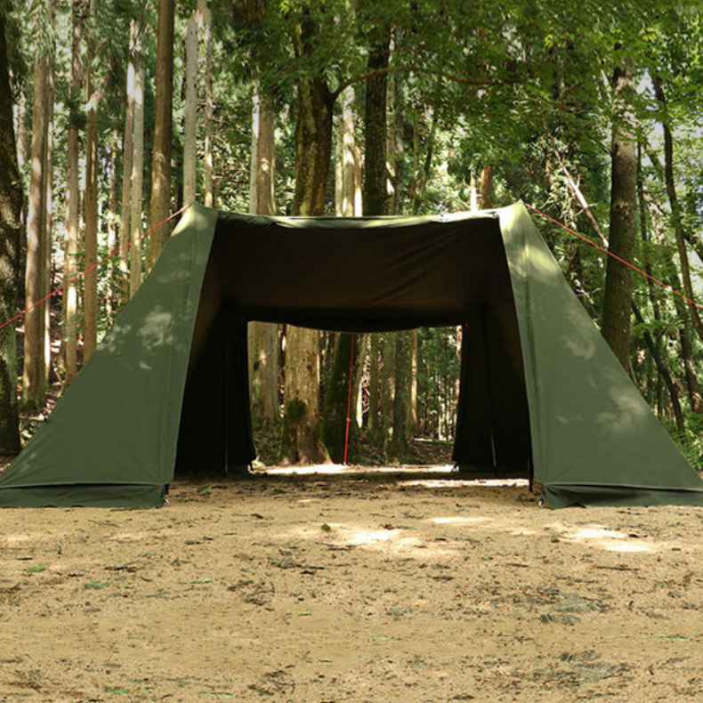 Outdoor-Schutzzelt und Baumwoll-Sonnenschutzzelt