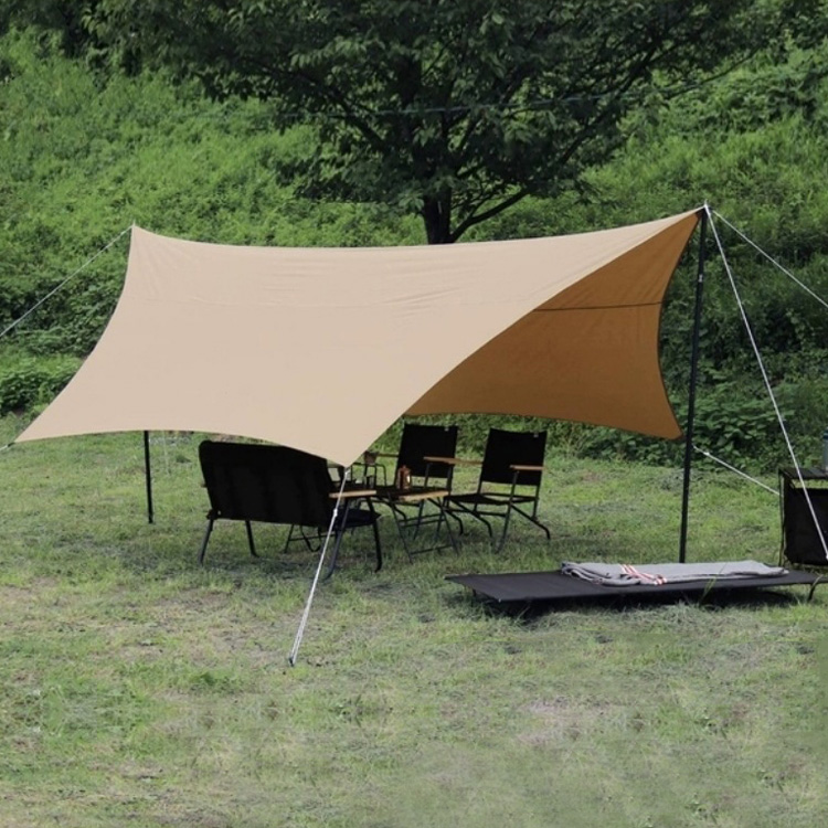 Sonnenschutz für Camping im Freien
