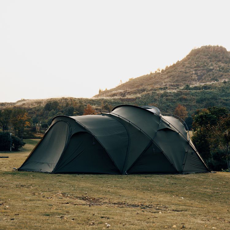 21.6 m² luxuriöses wasserdichtes Camping-Kuppelzelt