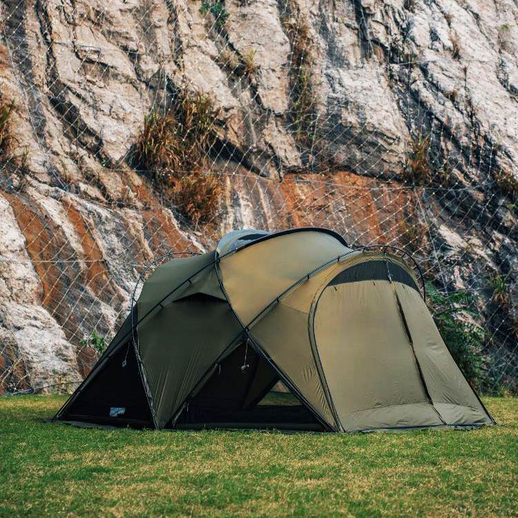 21.6 m² luxuriöses wasserdichtes Camping-Kuppelzelt