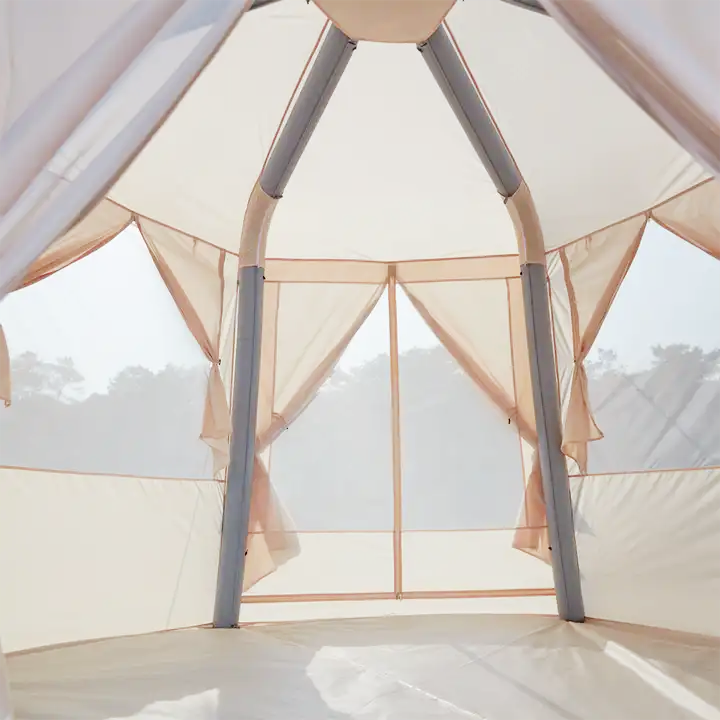 Aufblasbares automatisches Campingzelt im Ballstil