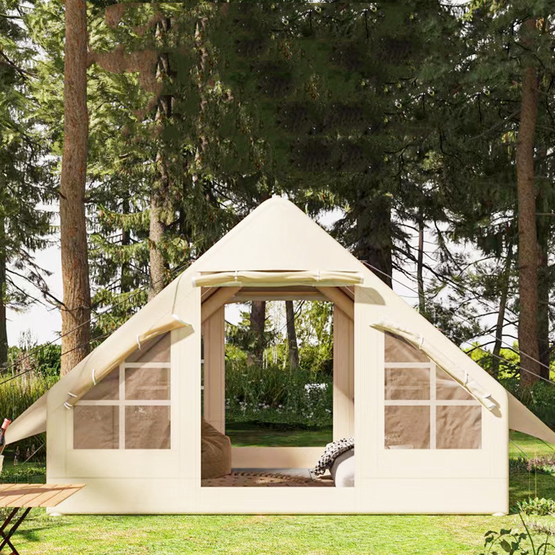 6.3/12㎡ Luftaufblasbares Glamping-Campzelt