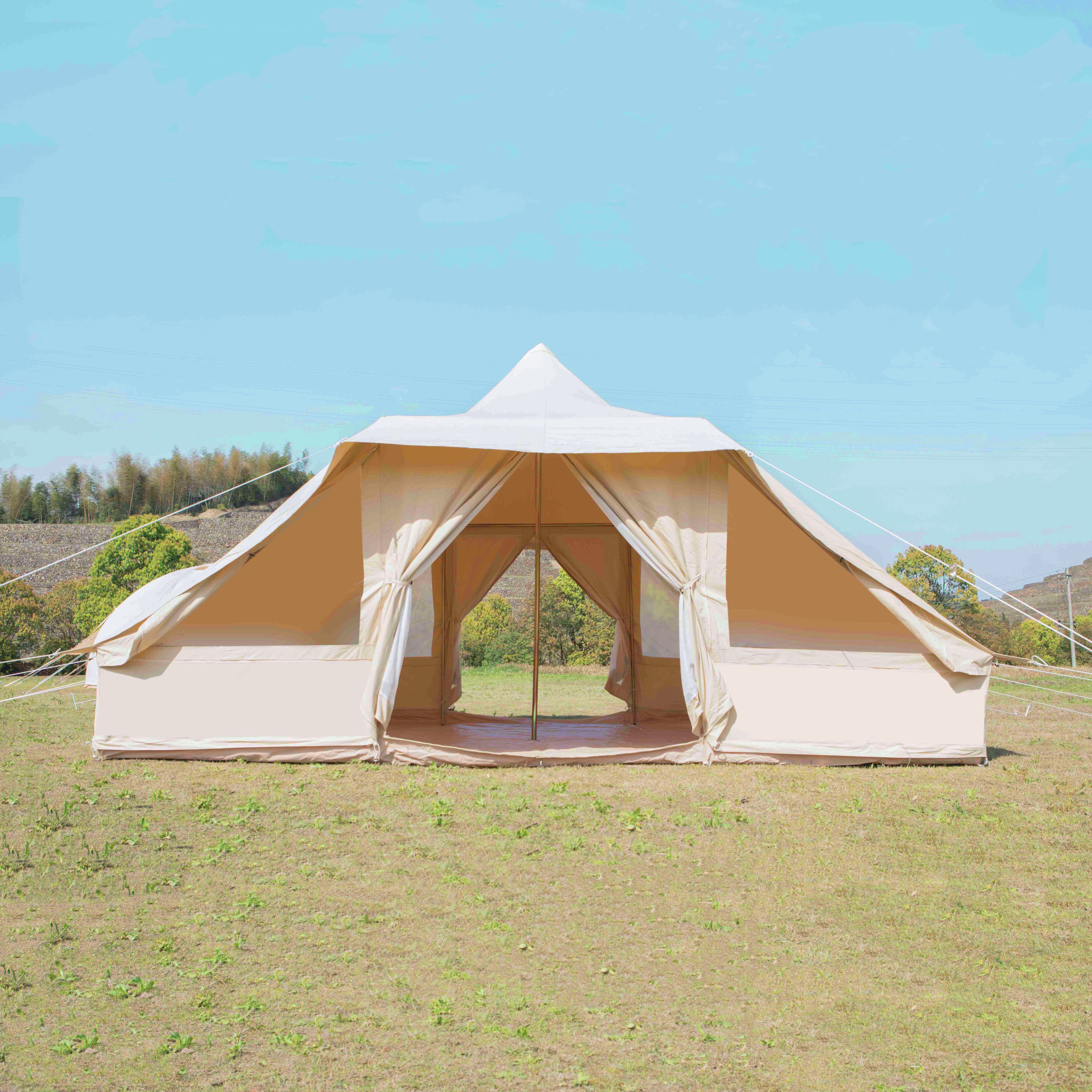 Glamping-Zelt für den Campingplatz