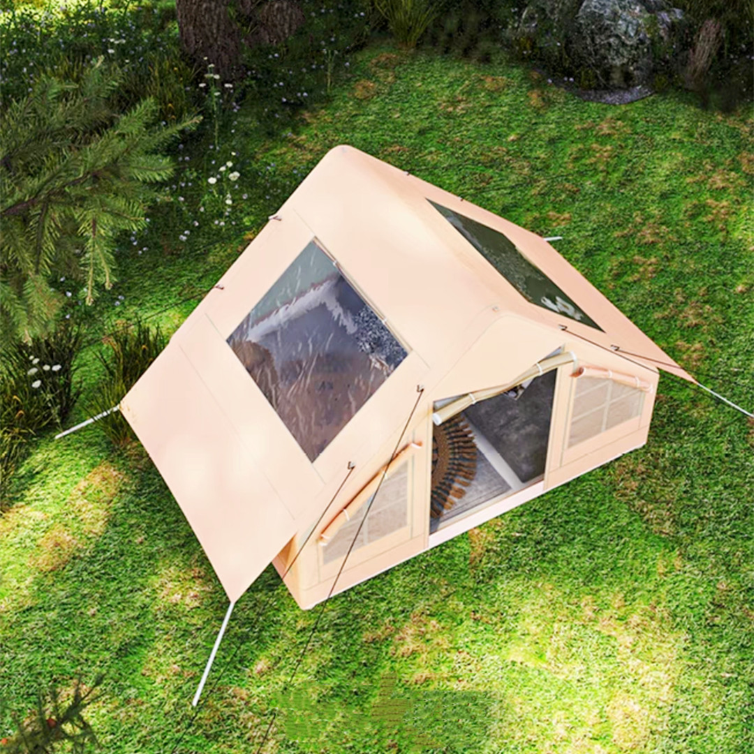 6.3/12㎡ Luftaufblasbares Glamping-Campzelt
