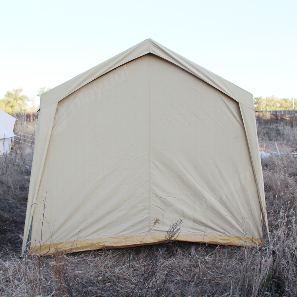 Safarizelt mit Baumwoll-Canvas-Wand für Familiencamping