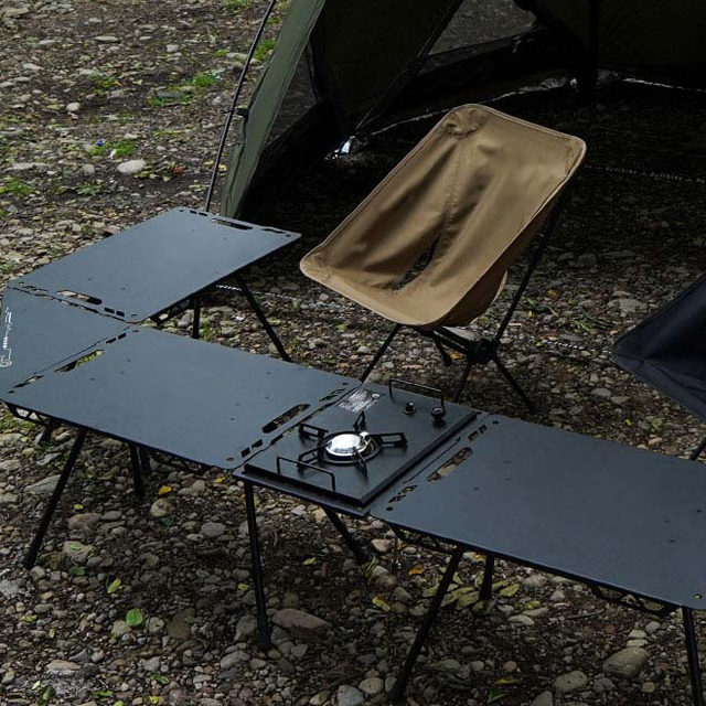 Taktischer Campingtisch aus Aluminiumlegierung mit individuellem Muster