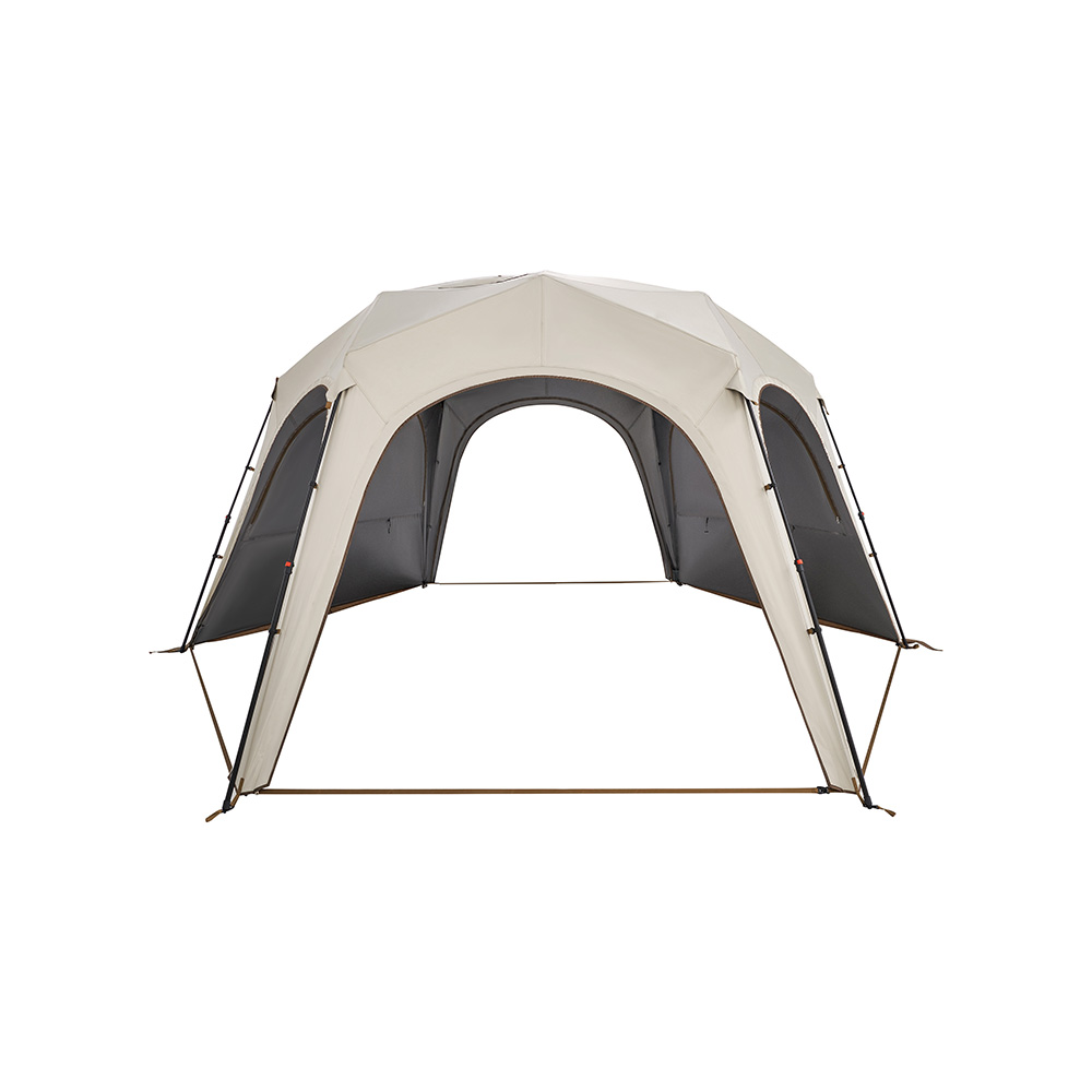 Mehrere DIY-gesplicte Campingzelte