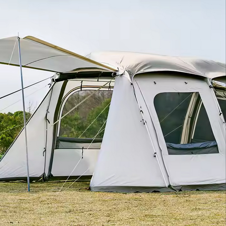 3/4 Zimmer Wasserdichtes Tunnel-Campingzelt