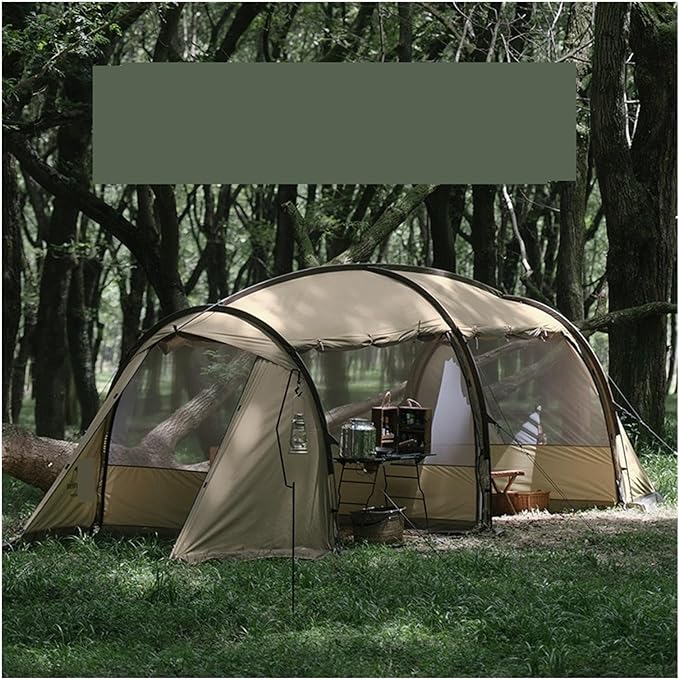 Regenfestes 2-Raum-Camping-Tunnelzelt
