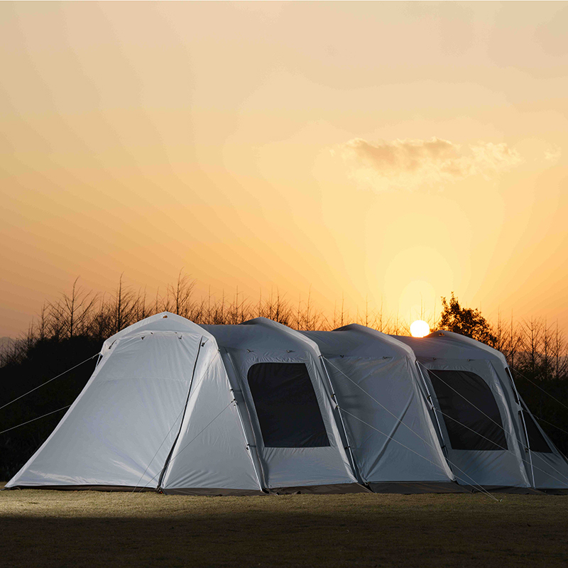 3/4 Zimmer Wasserdichtes Tunnel-Campingzelt