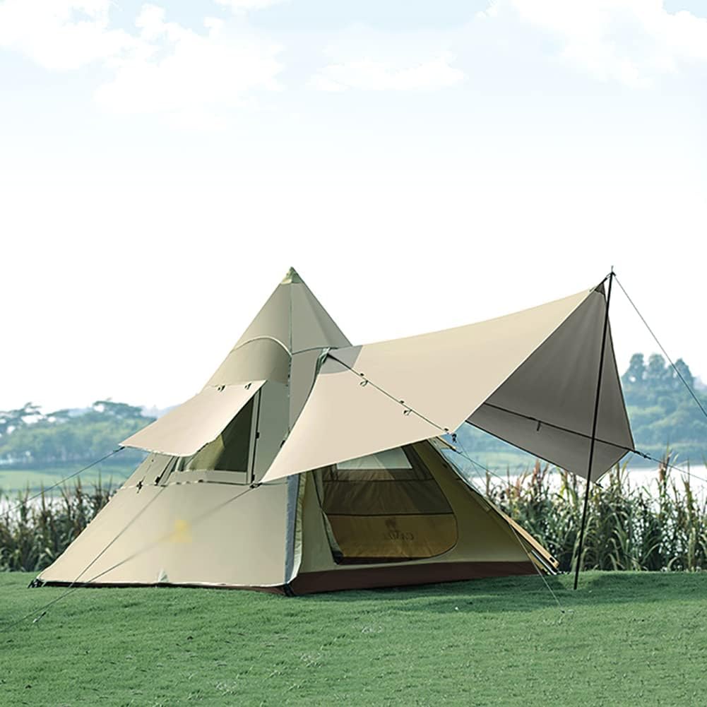 Doppelschichtiges Camping-Tipi-Zelt