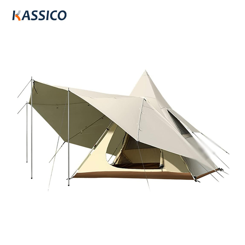 Doppelschichtiges Camping-Tipi-Zelt