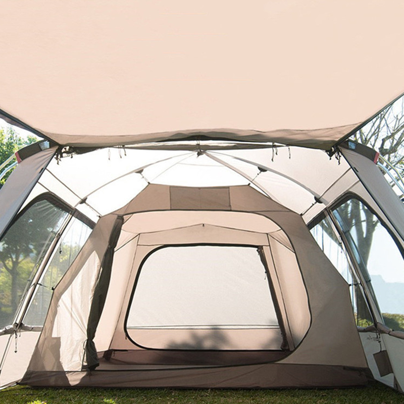 Wasserdichtes Camping-Tunnelzelt für 4-6 Personen