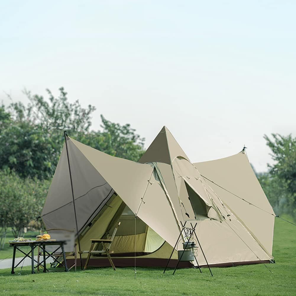 Doppelschichtiges Camping-Tipi-Zelt