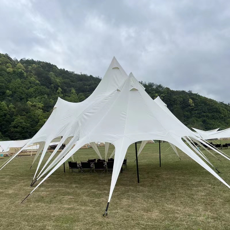 4 Peaks Glamping Site Lotus Awing Zelt