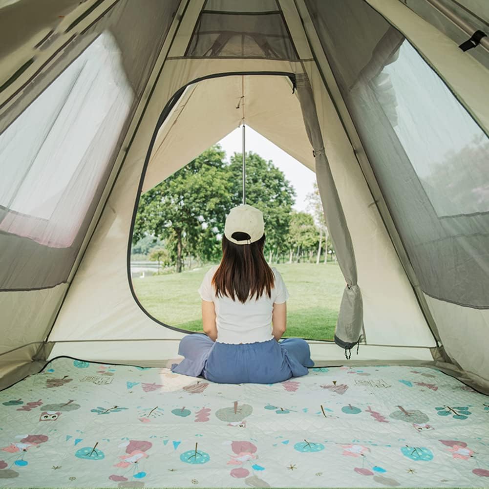 Doppelschichtiges Camping-Tipi-Zelt