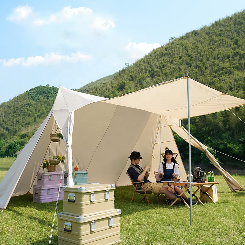 60m² großes Camping-Vorzelt