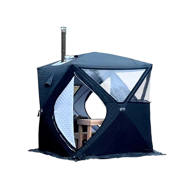 Verdicktes tragbares Pop-Up-Saunahaus